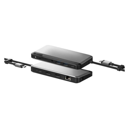ALOGIC U1CSH-SGR replicatore di porte e docking station per laptop Cablato USB 3.2 Gen 1 [3.1 Gen 1] Type-C Grigio (Alogic USB-C Dual Display Dock - MX2 Lite HDMI Edition)