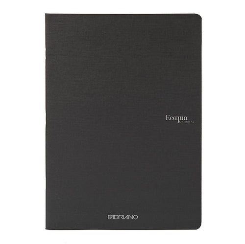 Maxiquaderno A4 38Fg+2 90Gr 1Rigo Ecoqua Original Pm Nero Fabriano