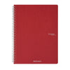 Maxiquaderrno A4 70Fg 90Gr 1Rigo Ecoqua Original Spiralato Rosso Scuro Fabriano