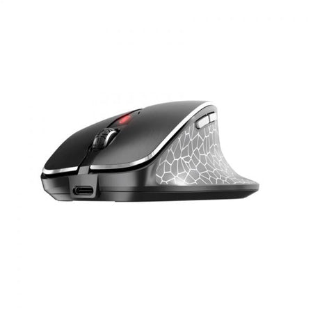 CHERRY MW 8C ERGO mouse Mano destra RF senza fili + Bluetooth Ottico 3000 DPI (CHERRY MW 8C ERGO - Mouse - ergonomic - optical - 6 buttons - wireless - 2.4 GHz, Bluetooth 4.0 - USB wireless receiver