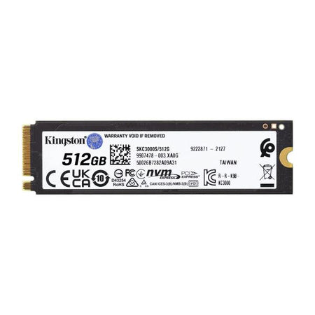 SSD M.2 512GB 2280 NVME KC3000 PCIE 4.0 GEN4X4 R/W 7000/3900 MB/S
