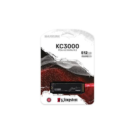 SSD KINGSTON M.2(2280) 512GB NVME SKC3000S/512G PCIE4.0X4 READ:7000MB/S-WRITE:3900MB/S