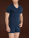 T-Shirt Ragno 601418 - Maglia Scollo a V in Puro Cotone Jersey - Confezione 2 Pezzi