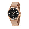 Orologio SECTOR uomo 660 datario bracciale acciaio oro rosa / nero