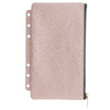 Pochette C/Zip Per Organiser A5 E Personal Confetti Rosa Filofax