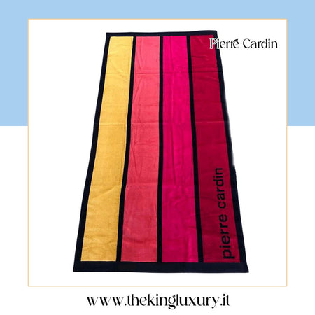 Telo mare Pierre Cardin Velur 90x160 CM Spugna di Cotone Cimato