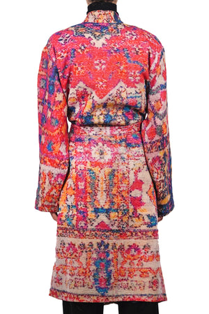LA FEMME BLANCHE La Femme Blanche - Kimono - 470160 - Fantasia fuxia da donna