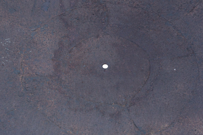 Biscottini Biscottini Crogiolo Contenitore Ferro Battuto 128x36 Giardino Arredo Vintage