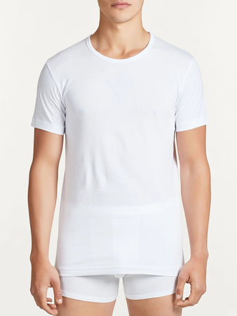 T-Shirt Ragno 601417 - Maglia Girocollo in Puro Cotone Jersey - Confezione 2 Pezzi