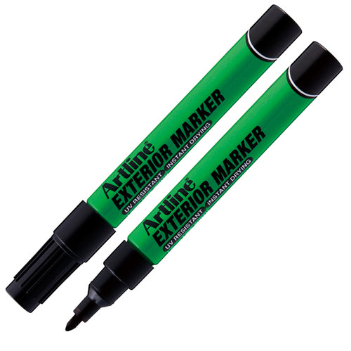 Marcatore Permanente Speciale Per Esterni Artline Punta 1,5Mm Tonda Nero