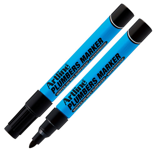 Marcatore Permanente Speciale Per Idraulica Artline Punta 1,5Mm Tonda Nero
