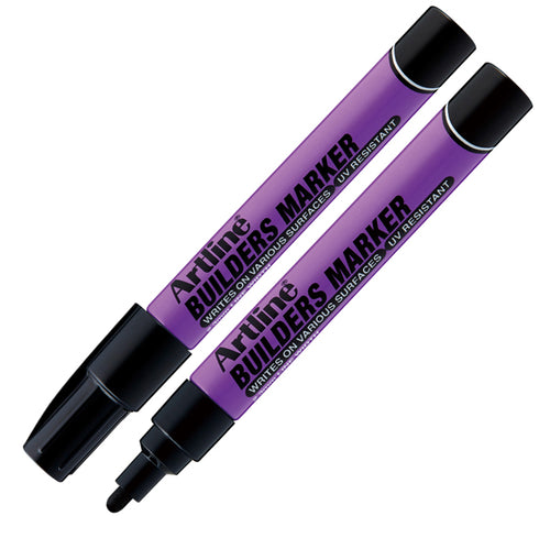 Marcatore Permanente Speciale Per Edilizia P. Tonda 2,3Mm Nero Artline