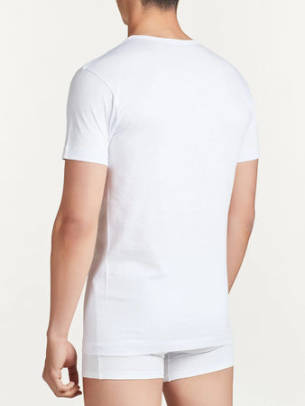 T-Shirt Ragno 601417 - Maglia Girocollo in Puro Cotone Jersey - Confezione 2 Pezzi