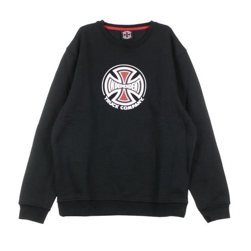 INDEPENDENT Felpa Girocollo Uomo Truck Co. Crew Black da uomo