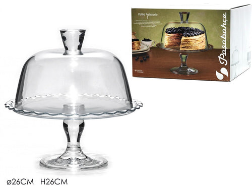 Alzata con Campana Trasparente