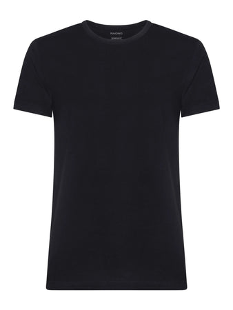 T-Shirt Ragno 601417 - Maglia Girocollo in Puro Cotone Jersey - Confezione 2 Pezzi