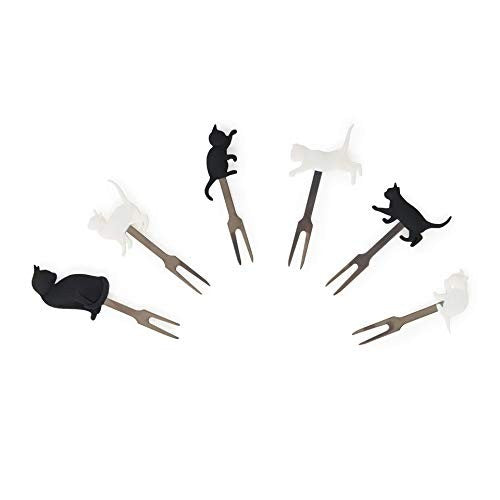 Legami, Meow, il set di 6 forchettine per aperitivo