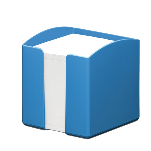 Portamemo Eco Azzurro 100X105X100Mm Durable