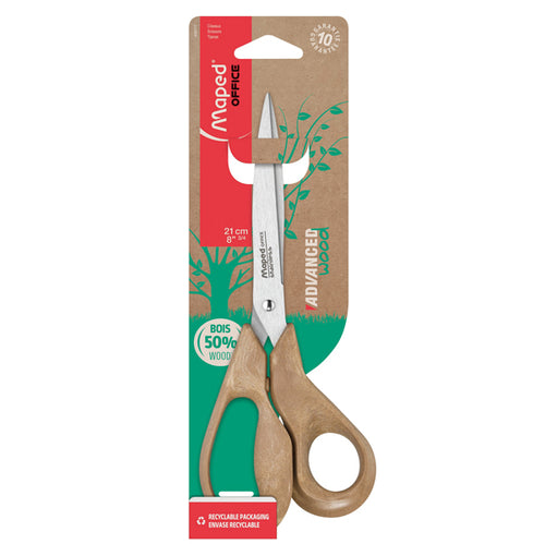Forbici Asimmetriche Advanced Wood 21Cm Maped