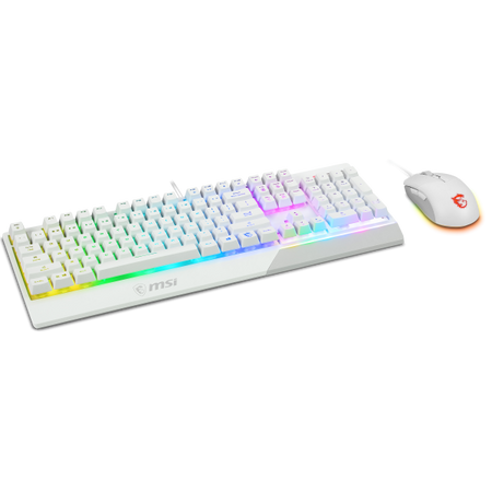 MSI BUNDLE TASTIERA + MOUSE VIGOR GK30 COMBO WHITE LAYOUT ITA