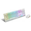 Tastiera e Mouse Gaming USB Meccanica Vigor GK30 Retroilluminata Colore Bianco (Layout Italiano)