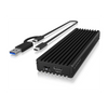 ICY BOX Case esterno per SSD M.2 NVMe con Type-C- 10 Gbit/s- toolless
