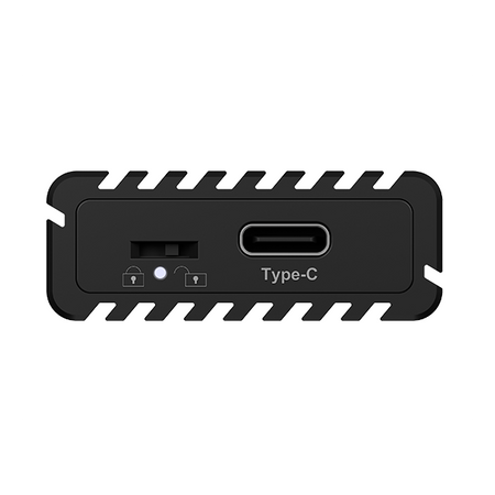 ICY BOX Case esterno per SSD M.2 NVMe con Type-C- 10 Gbit/s- toolless