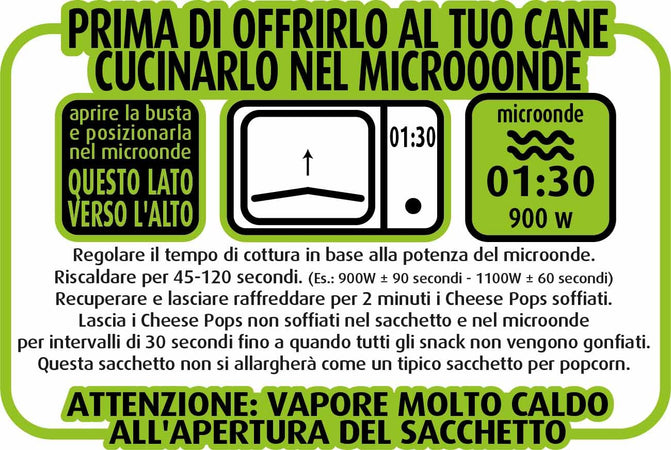 Pets Fitness Tisgranocchio Cheese Pops per Cani 30gr