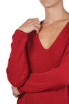 LA FEMME BLANCHE La Femme Blanche - Maglia - 461399 - Rosso da donna