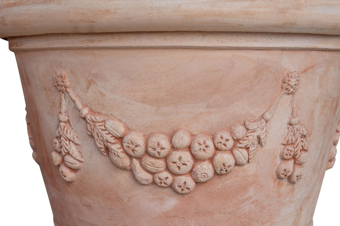 Biscottini Vaso Orcio Conca Terracotta Toscana Antigeliva Biscottini Artigianale 103x75