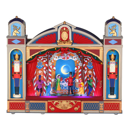 Balletto di Natale, edificio animato per villaggio di Natale in Porcellana‎