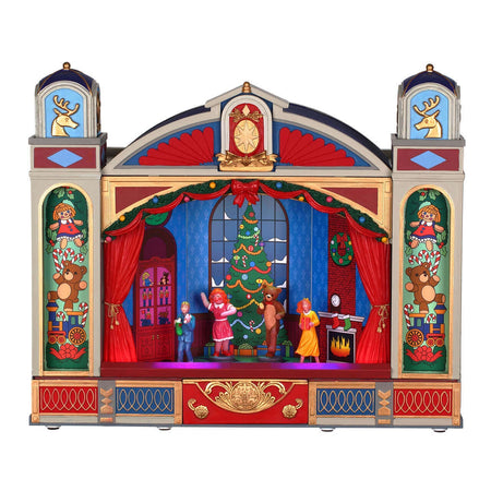 Balletto di Natale, edificio animato per villaggio di Natale in Porcellana‎