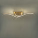 Plafoniera moderna Fratelli Braga SCIA 2127 PL2 LED metallo lampada soffitto parete