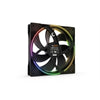 be quiet! Light Wings PWM Addressable RGB Fan Pack, 140mm, 1500RPM, 4-Pin PWM Fan & 3-Pin ARGB Connectors, Black Frame, Black Blades, ARGB Lighting on Front & Rear, Addressable RGB Hub Included