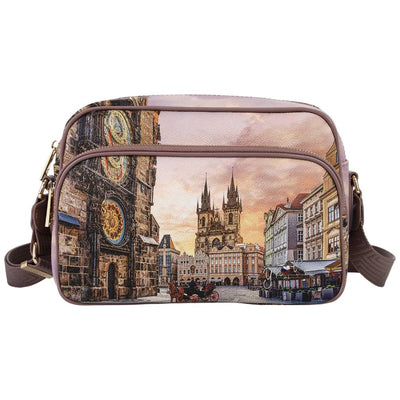 YNot borsa tracolla ASTRO CLOCK YES716F6