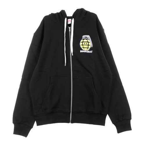 DOOMSDAY Felpa Cappuccio Zip Uomo R.o.o.t. Black da uomo