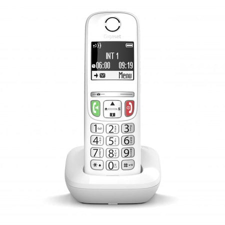 GIGASET E270 (BIANCO) - TELEFONO CORDLESS SENIOR - VIVAVOCE - TASTI GRANDI