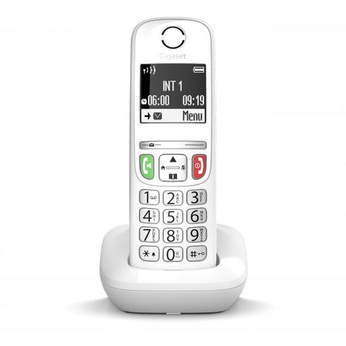 GIGASET E270 (BIANCO) - TELEFONO CORDLESS SENIOR - VIVAVOCE - TASTI GRANDI