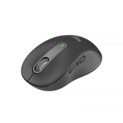 Mouse Logitech Signature M650 - Mouse ottico senza fili - 5 pulsanti - RF 2.4 Ghz + Bluetooth - Ricevitore Wireless USB - Nero