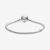 Pandora  Bracciale con maglia snake, chiusura a cuore e albero della vita