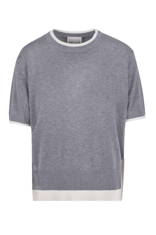 Semi-Couture Semi Couture - Maglia - 470934 - Grigio da donna