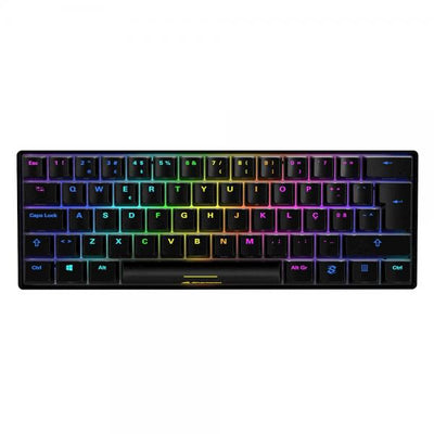 Sharkoon SGK50 S4 tastiera Gaming USB QWERTY Spagnolo Nero (Sharkoon SKILLER SGK50 S4 - tastatur -)