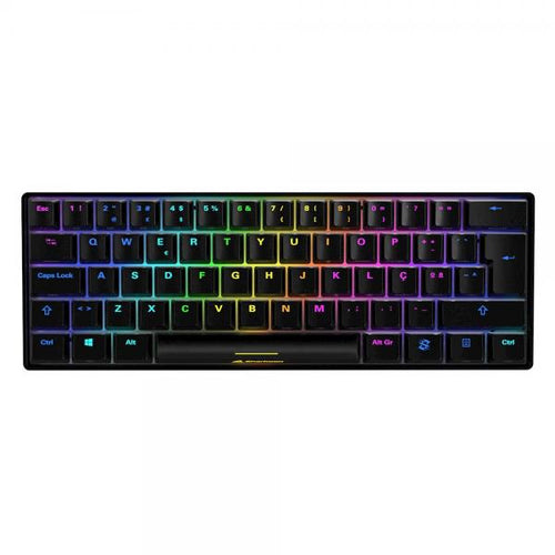 Sharkoon SGK50 S4 tastiera Gaming USB QWERTY Spagnolo Nero (Sharkoon SKILLER SGK50 S4 - tastatur -)