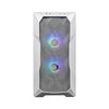 Case MasterBox TD300 Mesh White- 2USB3.2-2xCombo 2.5/3.5-2x2.5-2x120mm SickleFlow PWM ARGB Front Fans-ARGB/PWM Hub-NO PSU