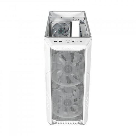 Case Cooler Master HAF 500 Mid-Tower Side-Glass - Alimentatore NON presente - Porte 2x USB 3.0 1x Audio In & Out sul frontale - Bianco