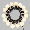Catena luminosa solare con 15 lampadine a led decorazione per giardino 6 mt