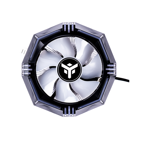 Dissipatore ad aria ICY-4LPR - Skt universale- 65W TDP- Low Profile- RGB Rainbow