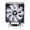 Dissipatore ad aria ICY-4HLA - Skt universale- 150W TDP- 4 HP- ventola 12cm- full black- ARGB