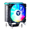 Dissipatore ad aria ICY-4HLA - Skt universale- 150W TDP- 4 HP- ventola 12cm- full black- ARGB