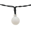 Catena luminosa solare con 50 lampadine a led decorazione per giardino 5 mt